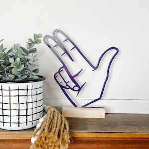 Stephen F. Austin Hand Sign | Collegiate Hand Gesture | Axe Symbol | SFA Sign Language | SFA Lumberjacks Fan Gift | Axe 'em Jacks Hand Sign