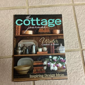 Le Cottage Journal Winter 2015 a l&#39;air bien. Un peu usé.