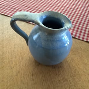 Creamer - Handmade Creamer or small pitcher.  handmade pottery - Pottery Creamer/ Pitcher