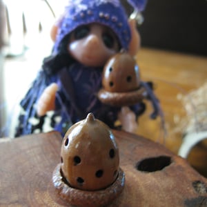 Fairy Acron House Lights - Doll house lights - To Catch a Firefly - Fairy Acorn Fairy Lights - Set of three Fairy Lights - Fairy World