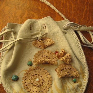 Lucky Brand Purse Upcycled - Leather Purse - Upcycled Hippy Bag -