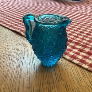 Cobalt Blue Toothpick Holder Pitcher