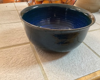 Stoneware Serving Bowl - Handmade Pottery Bowl
