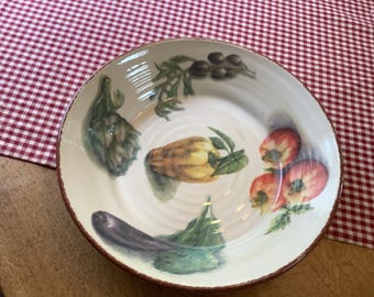 Vintage Williams Sonoma White Stoneware Ceramic Small Mixing