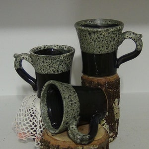 Taza / Taza - Taza de cerámica - Taza de cerámica hecha a mano de gres