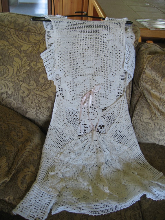 Upcycled Dress - Repurposed Doily Dress - Upcycled Crochet Dress - Upcycled Wedding Dress -upcycled Halter Dress. OOAK Dress. - Etsy Upcycled Dress - Repurposed Doily Dress - Upcycled Crochet Dress - Upcycled Wedding Dress -upcycled Halter Dress. OOAK Dress. - Etsy