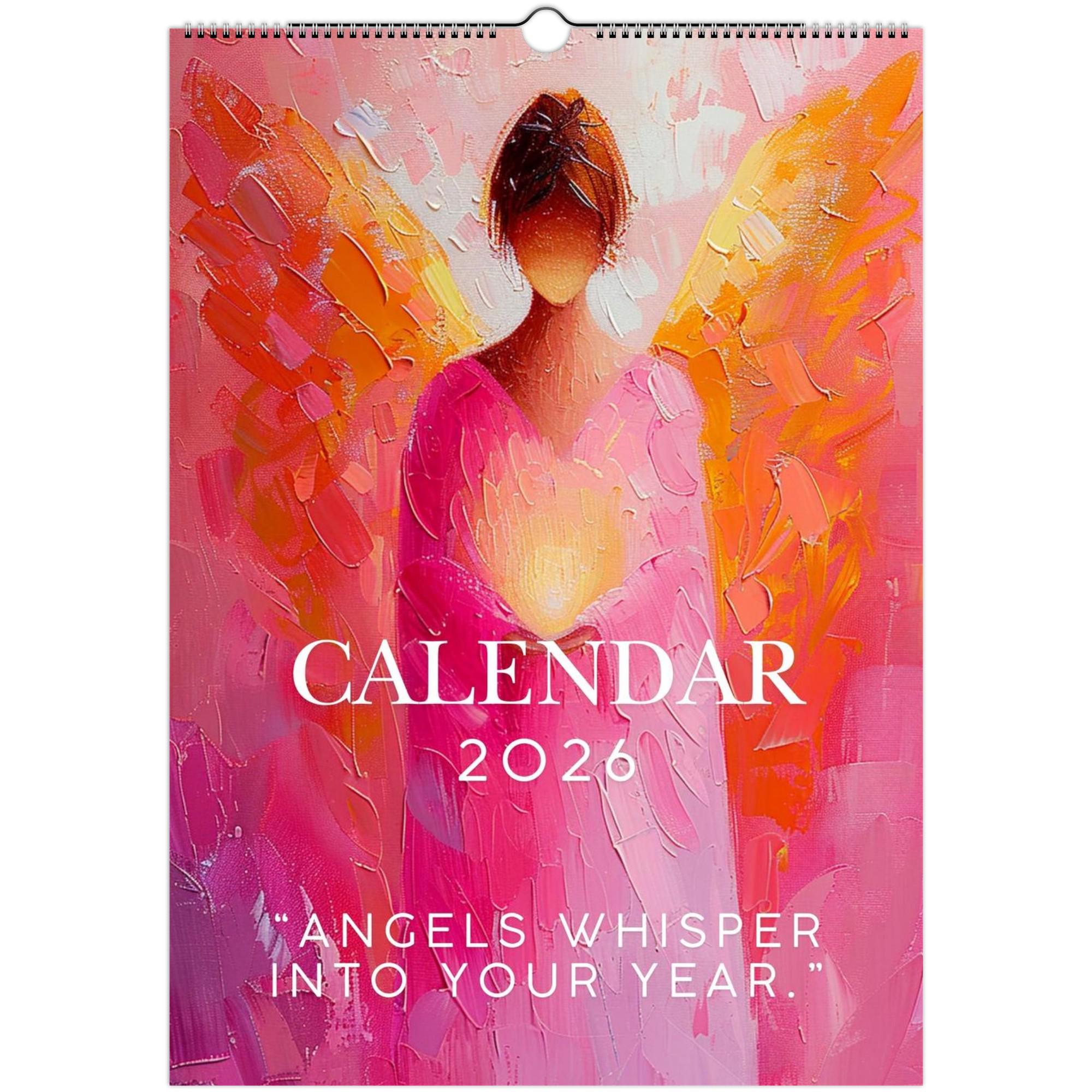 Angel Calendar 2026 • A3 Wall Calendar • Spiritual Art - Etsy