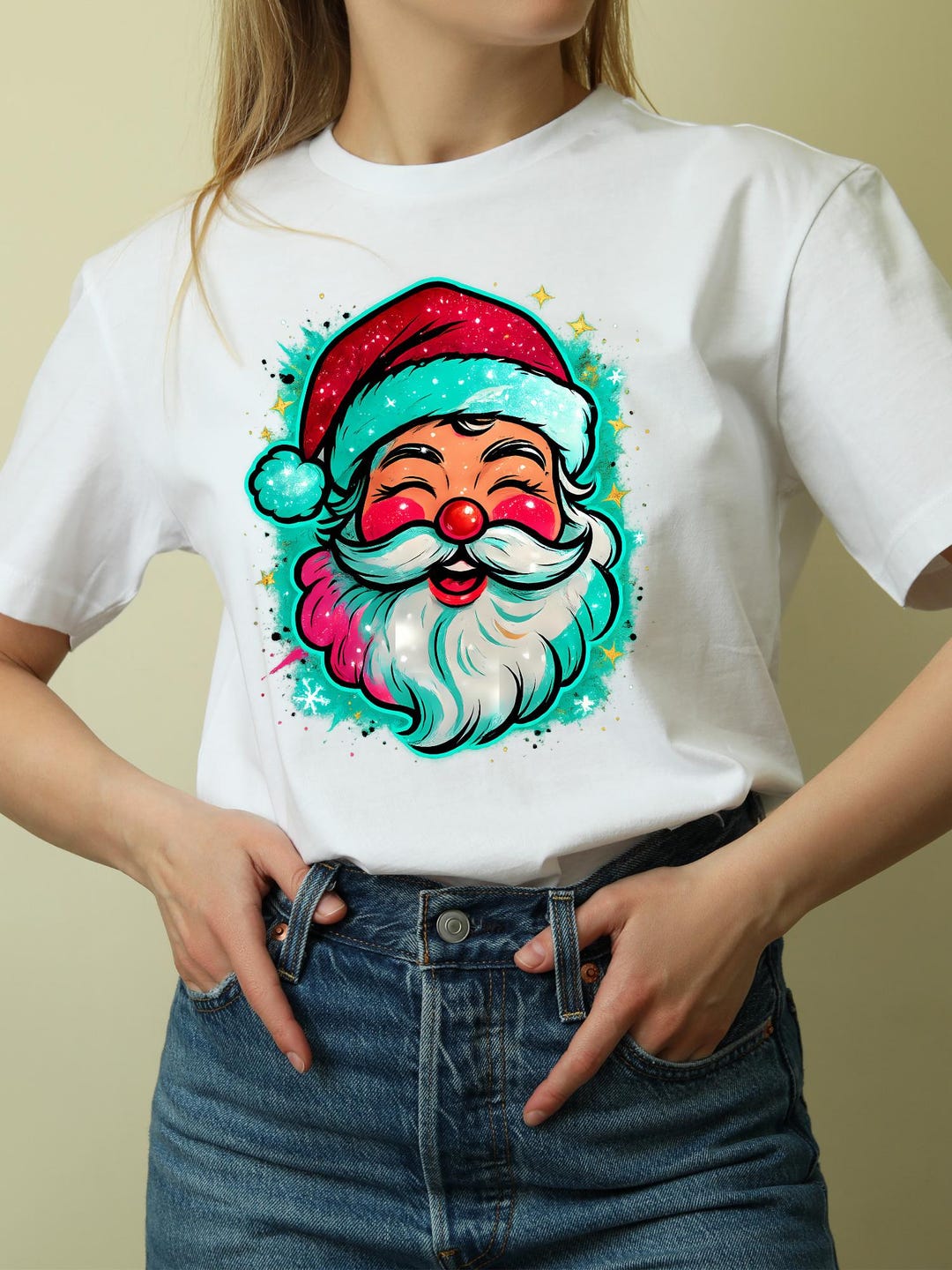Santa Claus Png, Christmas Santa Png, Brushstroke Splatter Png, Cool ...