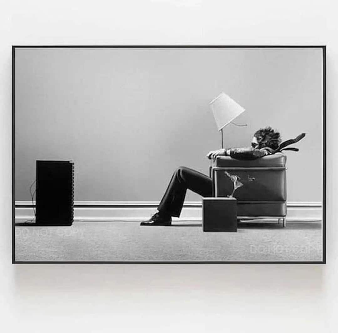 Blownaway Guy Poster, Maxell Ad 1979 by Steve Steigman Poster