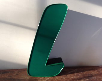Reclaimed Metal letter - L