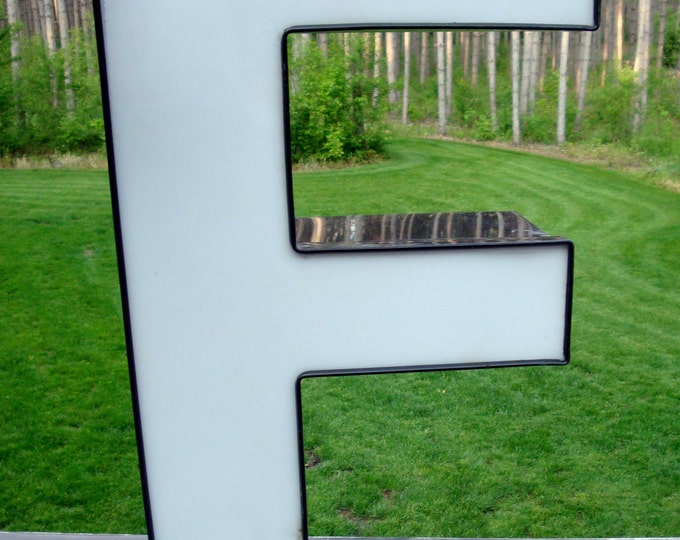 Vintage Metal Letter F More Letters Available 18 Inch Etsy