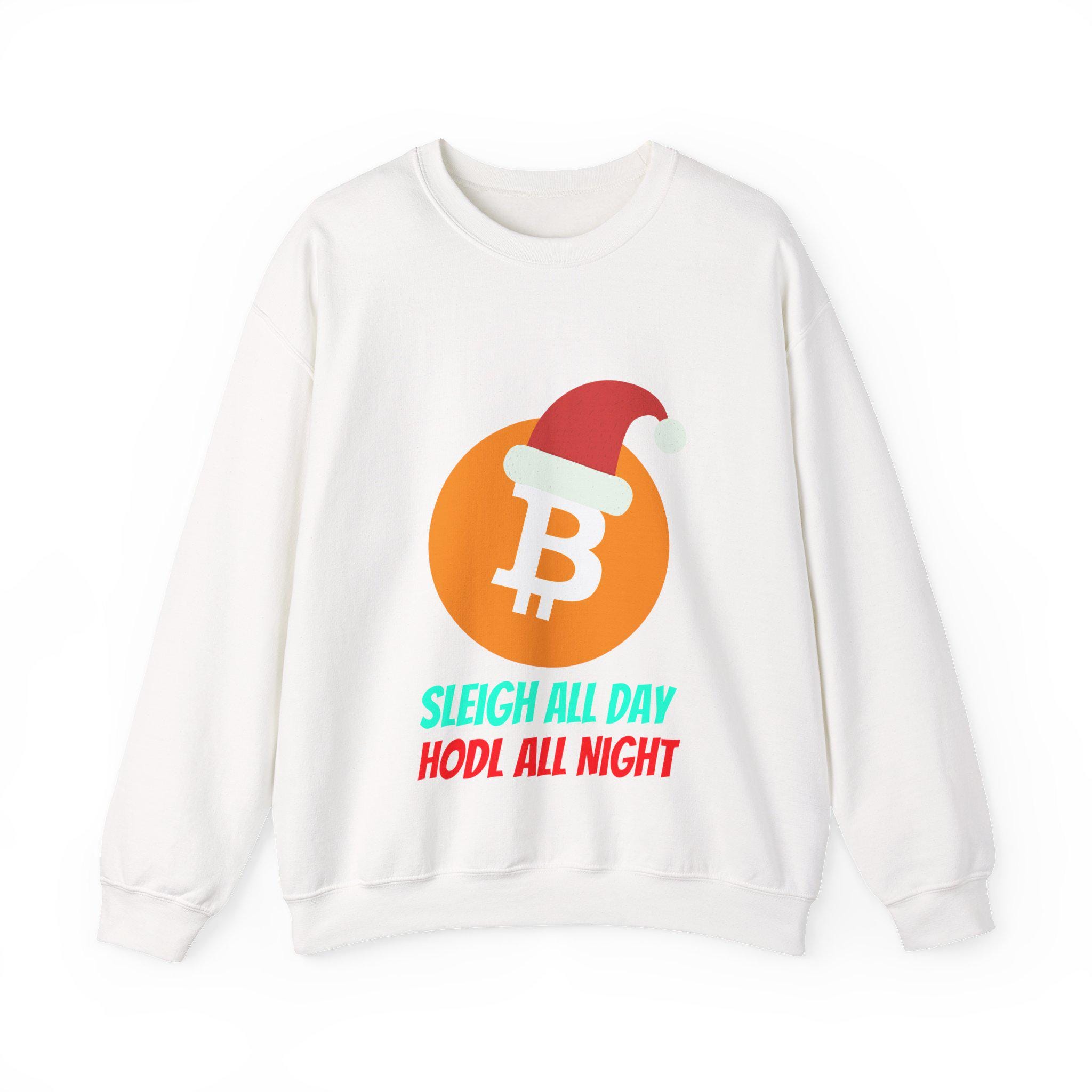 Ho Ho HODL Weihnachtspullover Ho Ho HODL Bitcoin Sweatshirt - Lustiges  Crypto Weihnachtsgeschenk Bitcoin Weihnachtsgeschenk