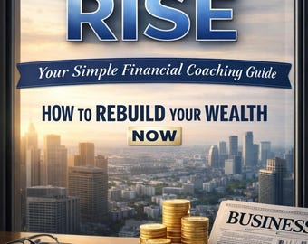 Reset & Rise: A Calm 90-Day Financial Reset Guide (PDF + Audio Coaching)