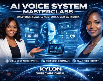 AI Voice System Masterclass. Build Once. Scale Consistently. Stay Authentic.
