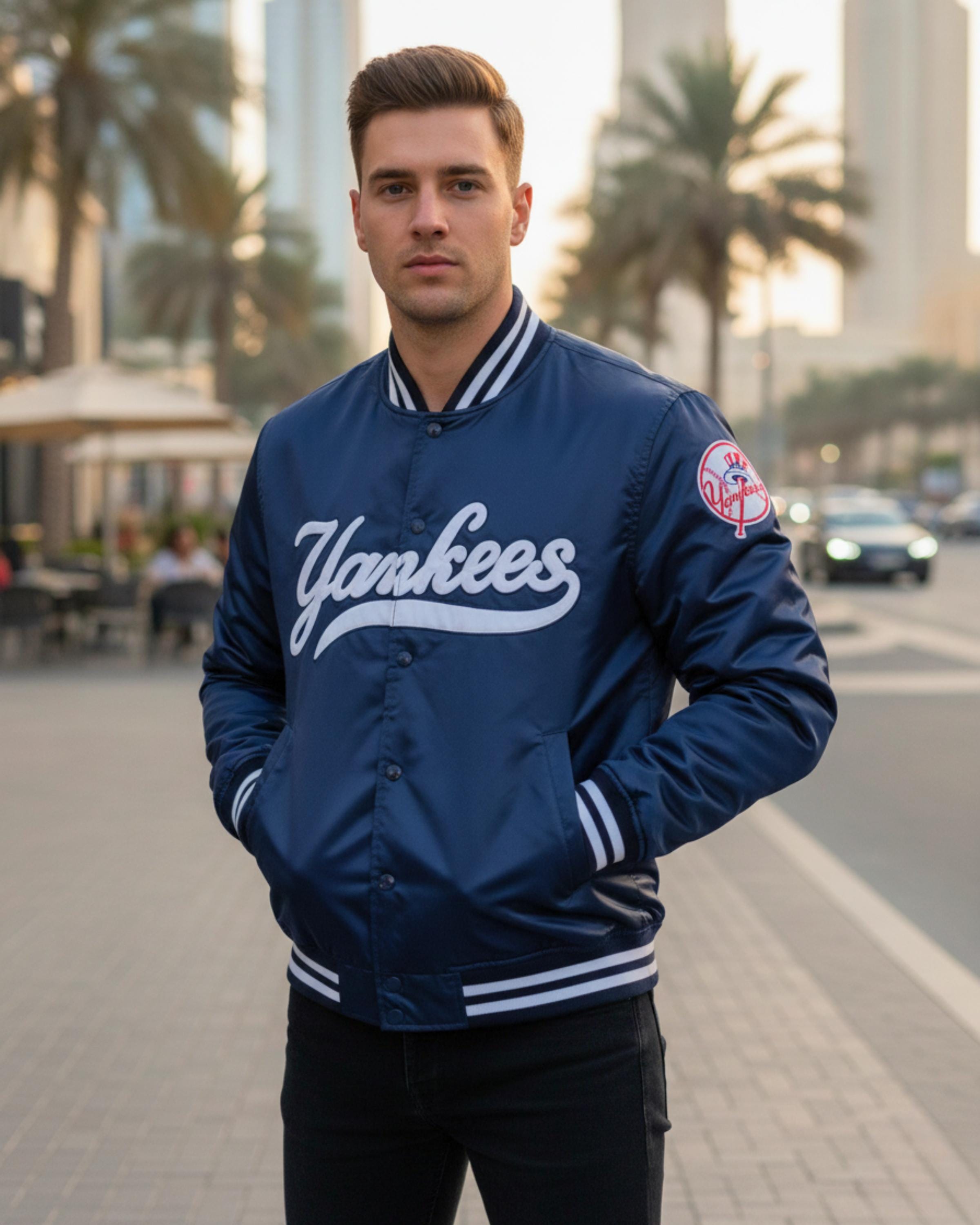 Yankees Satin Jacket - Etsy