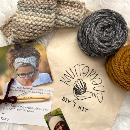 BEGINNERS KNITTING KIT Beginners Simple Quick Knitting Etsy