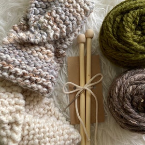 Extra yarn for Bush Headband Knitting Kit