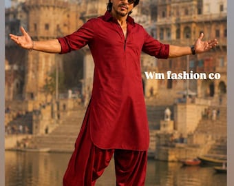Pathani Kurta Set for Men, Bollywood Inspired Ethnic Outfit, Traditional Wedding Wear,