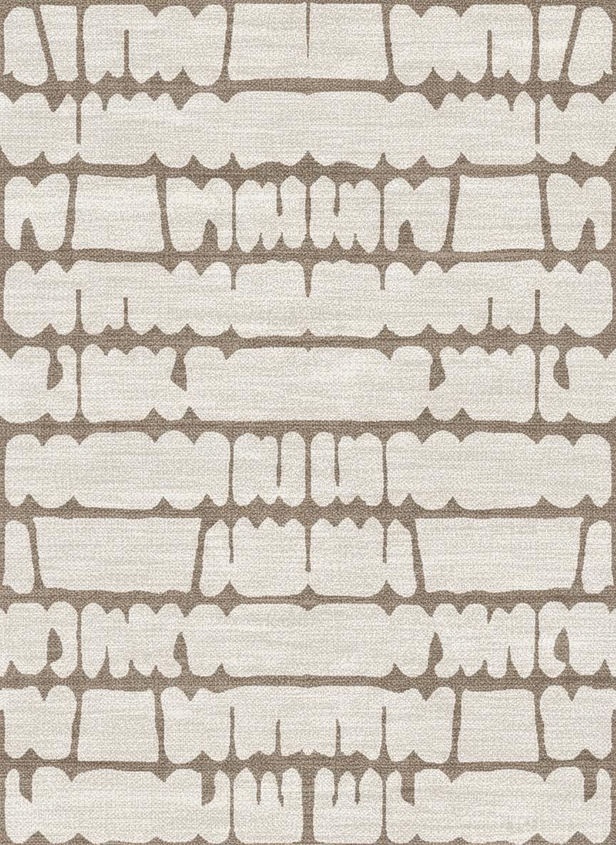 Hand Tufted Wool Rug | Beige & Taupe Abstract Design - Etsy