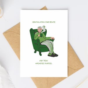 Gratulation zur Rente | Pension | Digitaler Download | Grußkarten Printable |Karte zur Rente |Nächstes Kapitel |Rentenantritt |Neues Kapitel