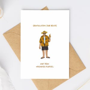 Gratulation zur Rente | Pension | Digitaler Download | Grußkarten Printable |Karte zur Rente |Nächstes Kapitel |Rentenantritt |Neues Kapitel