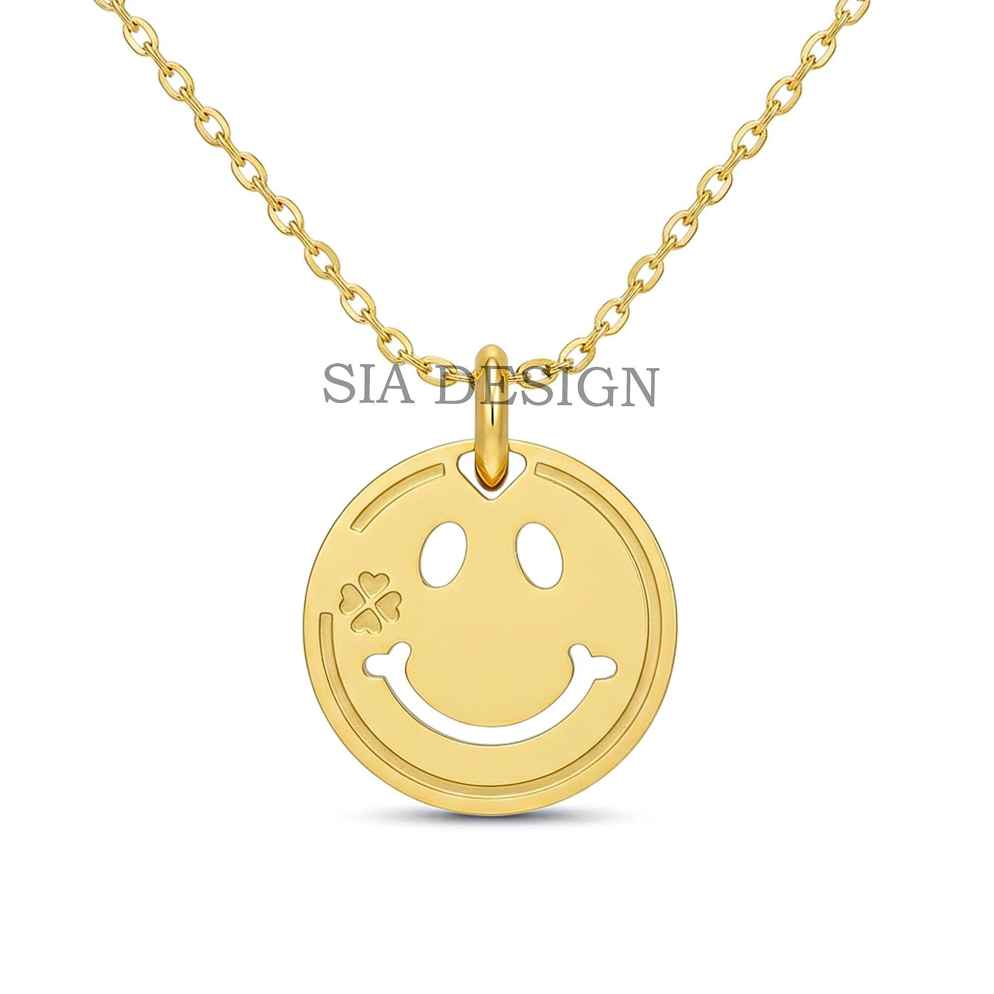 Clover Smiley Emoji - Etsy