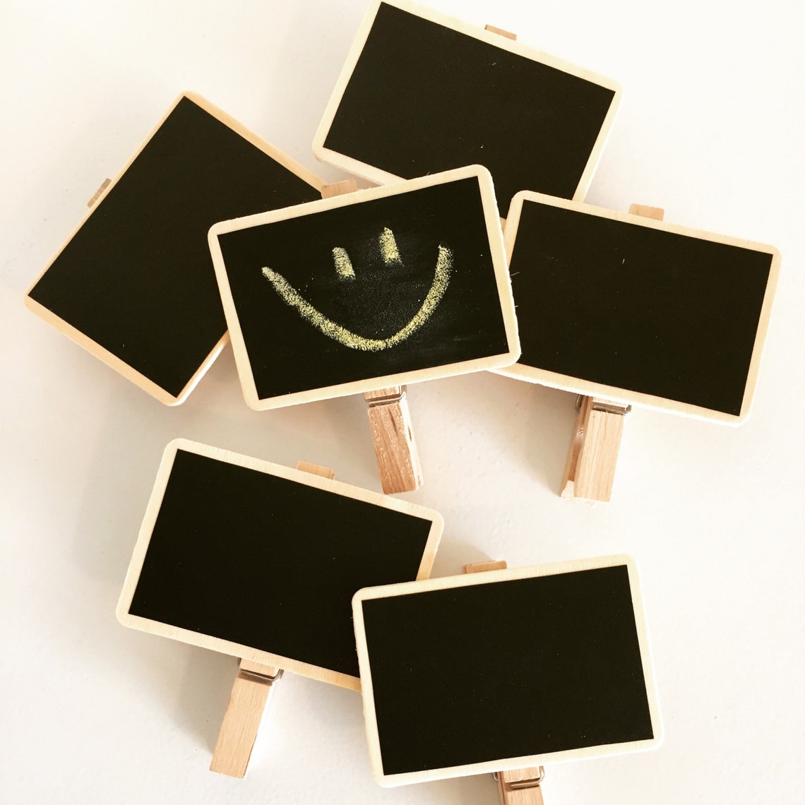 NEW NEW NEW Mini Chalkboard Clothespin Signs Rustic & Etsy