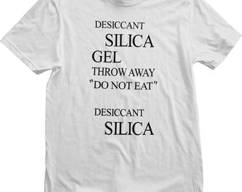 【新品】Silica Gel Tシャツ Desiccant Silica Gel White Comfort Colors T-shirt - Etsy