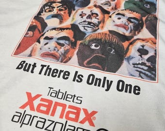 Anxiety Has Many Faces But There Is Only One White Comfort Colors T-Shirt