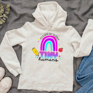 It&#39;s A Good Day To Teach Tiny Humans, Rainbow, PNG, SVG, Instant Download, Digital File, Sublimation