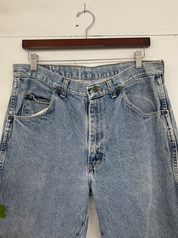 Vintage High Rise Wrangler Jeans Light Wash Faded… - image 10