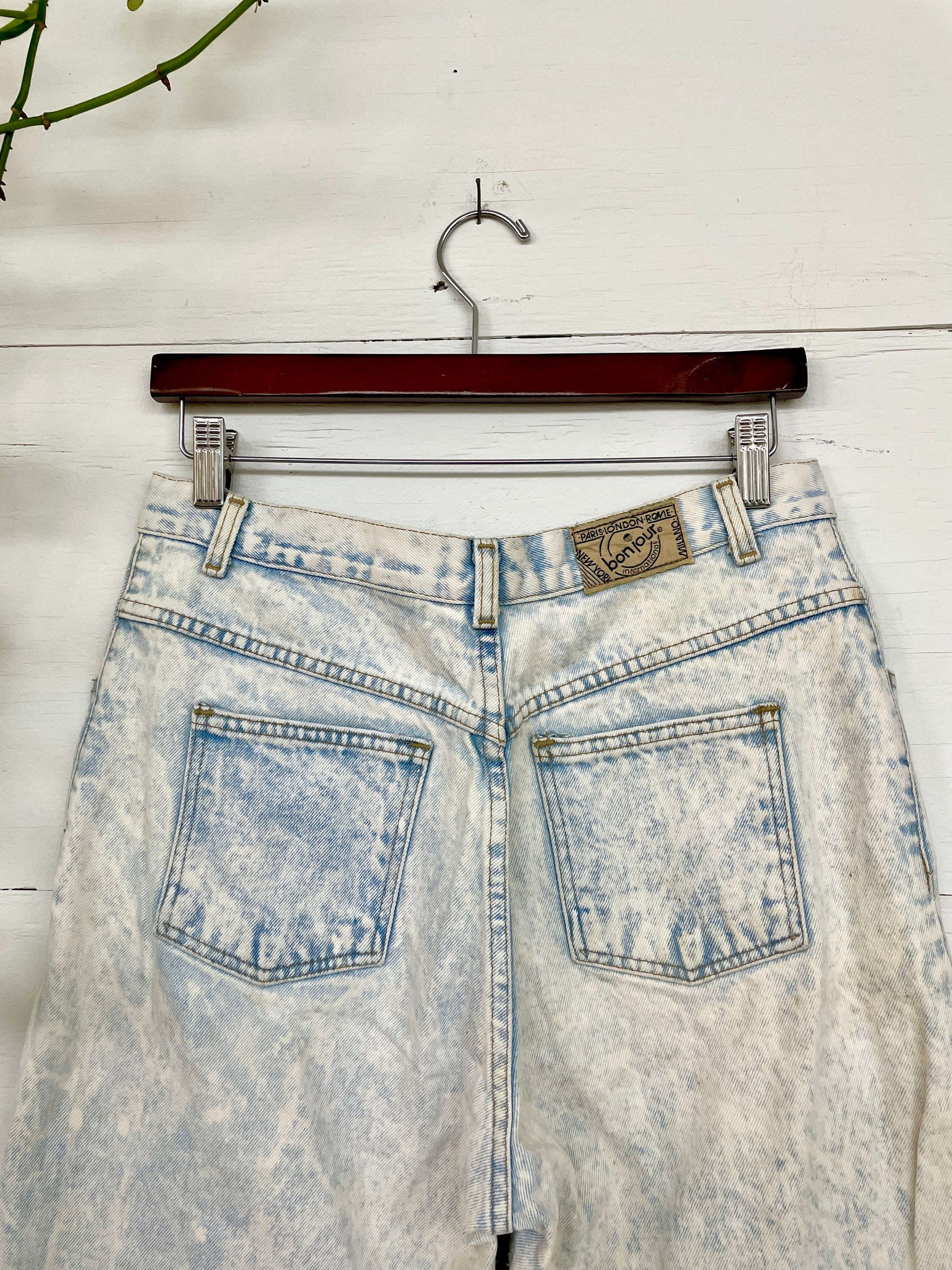 【THE MOZZ】Phoebe washing half denim pants Lisbeth Wide Leg Denim Pants | GUESS Factory