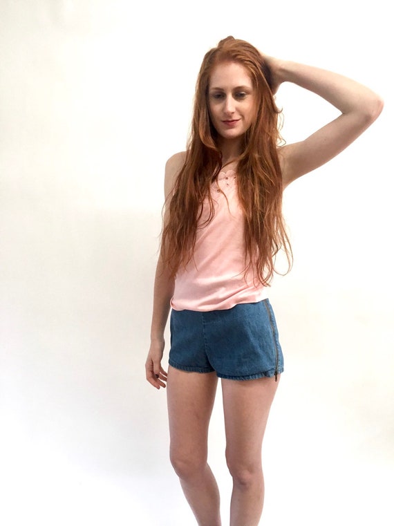Vintage Landlubber 70s Denim Hot Pants Short Short