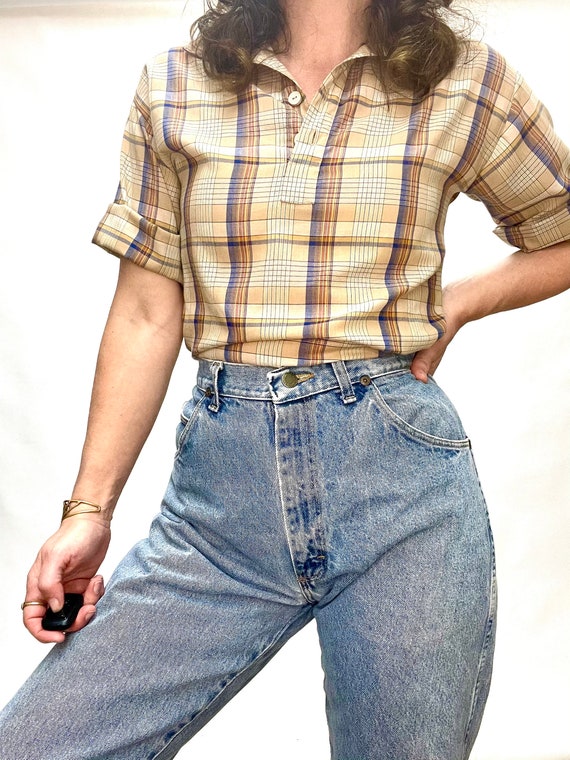 Vintage High Rise Wrangler Jeans Light Wash Faded… - image 1