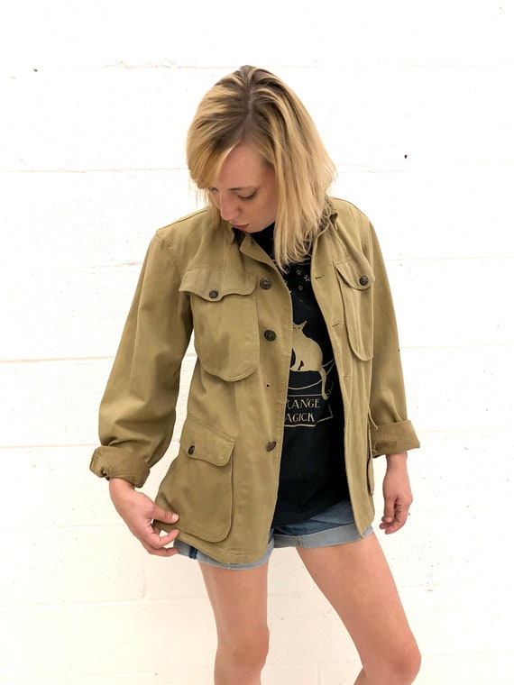 Vintage 1920s Boy Scout Uniform Old Field Jacket B