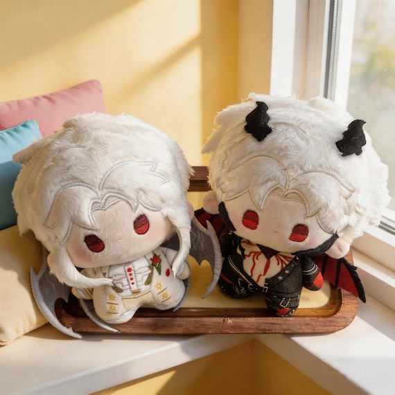 Sylus Birthday Love and Deepspace Sylus 10cm Demon Plushie  plush doll birthday sale