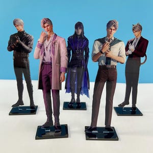 Love and Deepspace 15cm Borderless Acrylic Standees - Creative Desktop Decor & Fandom Gift