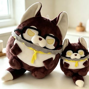 Valko doll 15cm /10cm/8cm Love and Deepspace Wolfie Plushie  ,A card and a 5cm Acrylic keychain as a free gift