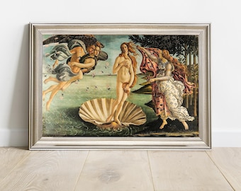 Grande Peinture Murale Botticelli Naissance De Vénus Le Musée Du Met Estampes Japonaises Art Fantastique 195741677