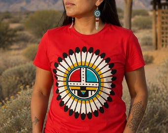 Zuni Sun Face motif