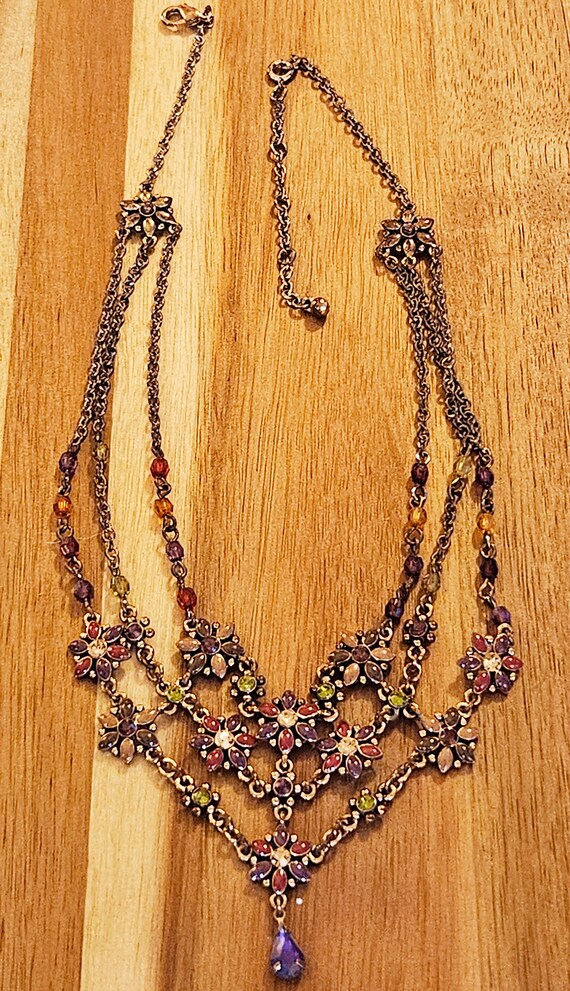 Vintage art deco necklace by Avon in excellent vi… - image 6