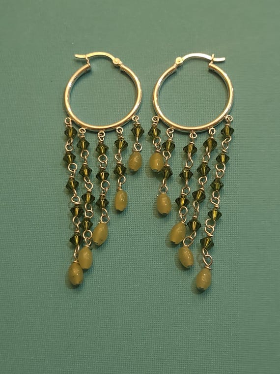 Stunning statement sterling silver marked 925 wit… - image 3