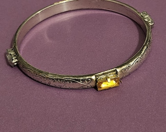 Bracciale Brighton unico con cristalli rettangolari/20 cm. Spedizione gratuita negli Stati Uniti.