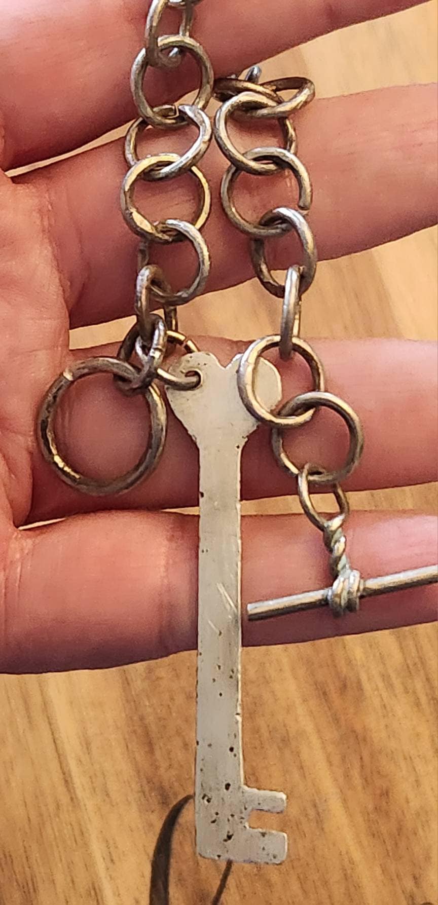 Skeleton key shop bracelet