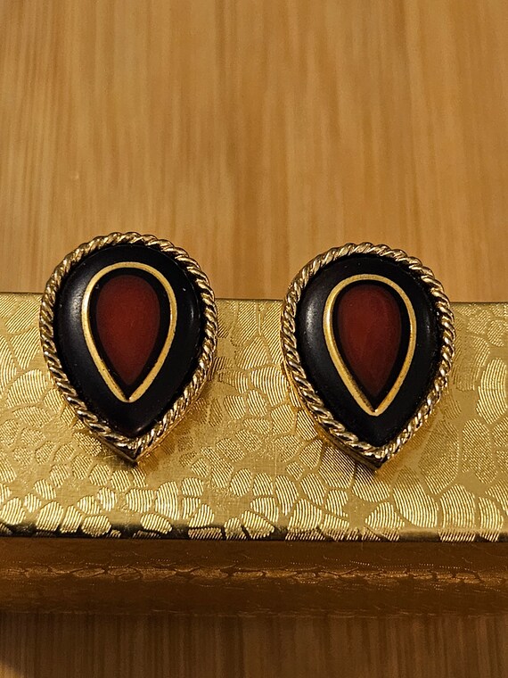 Sarah Coventry DYNASTY clip on Earrings from 1973… - image 10