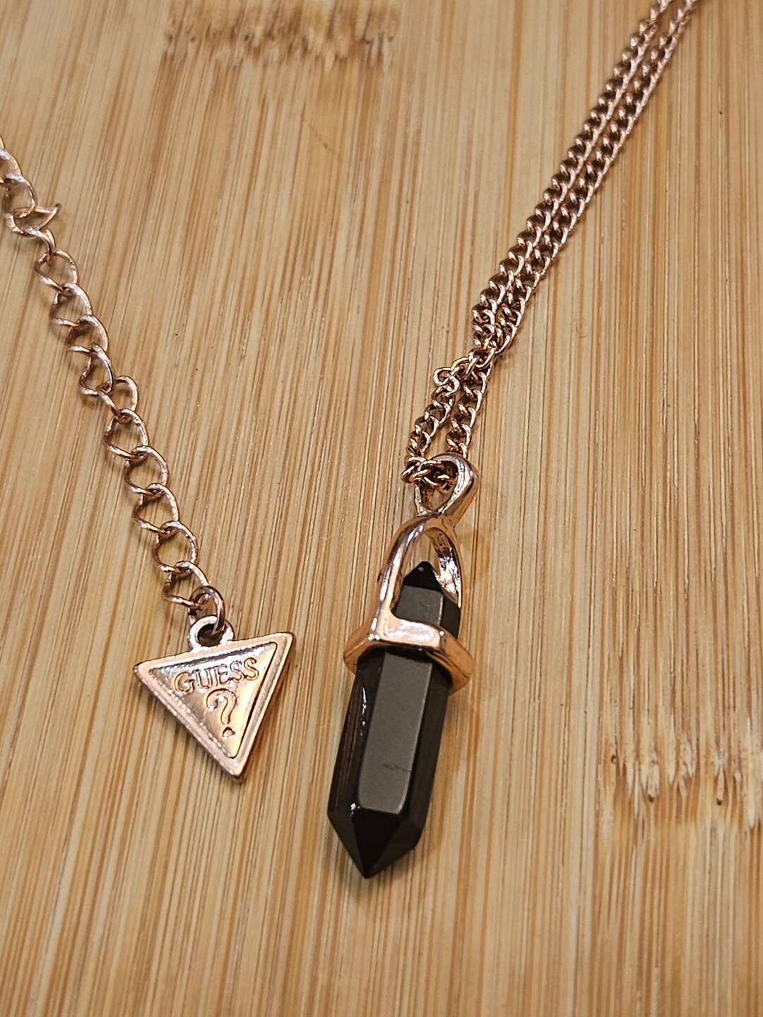 Vintage Guess Necklace in Goldtone in Very Good Vintage