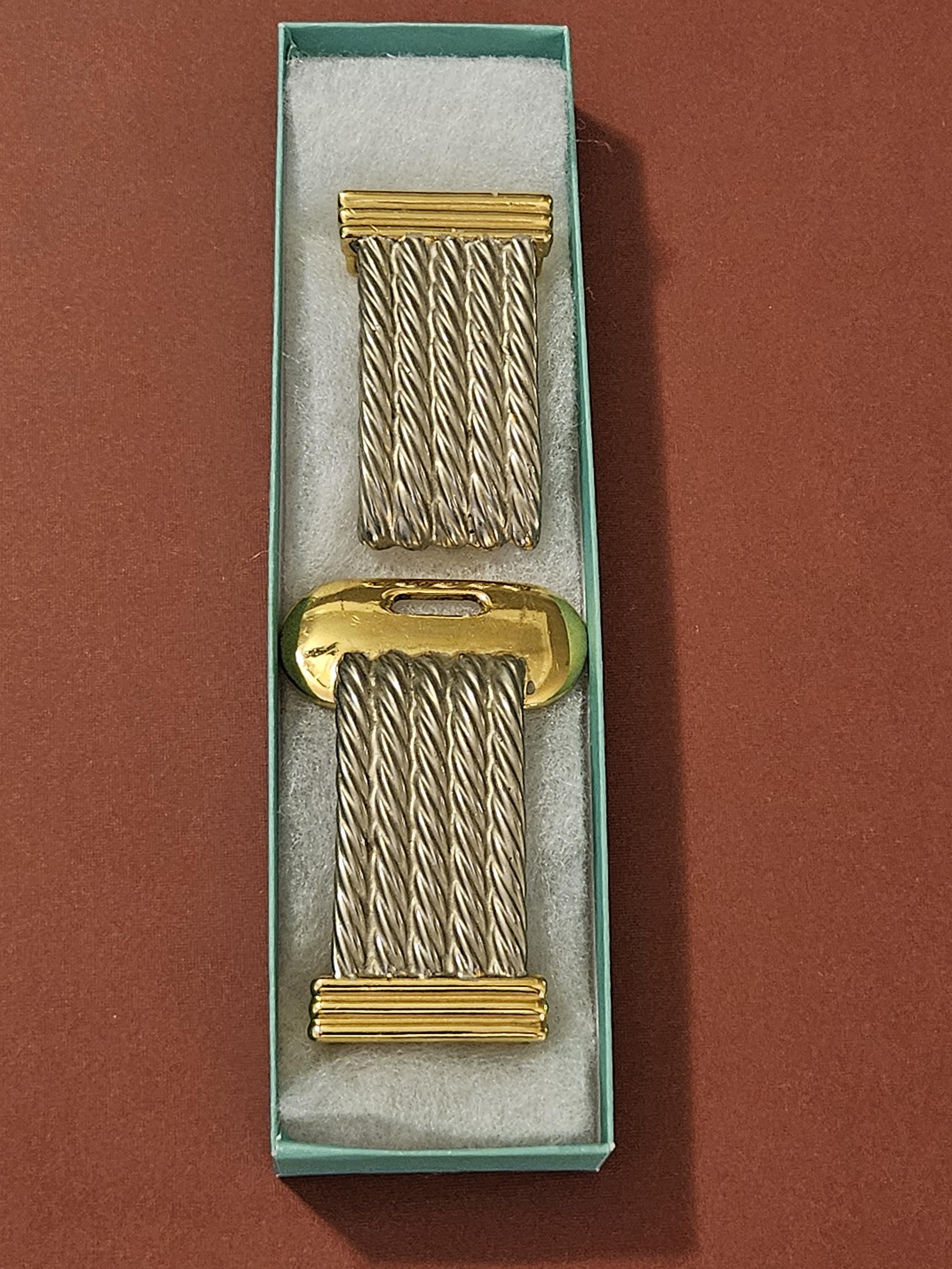 Large 80s carved Western-style silver and gold belt buckle by Accessocraft Art Deco Gold Metal Vintage Belt Buckles for sale | eBay main image 4