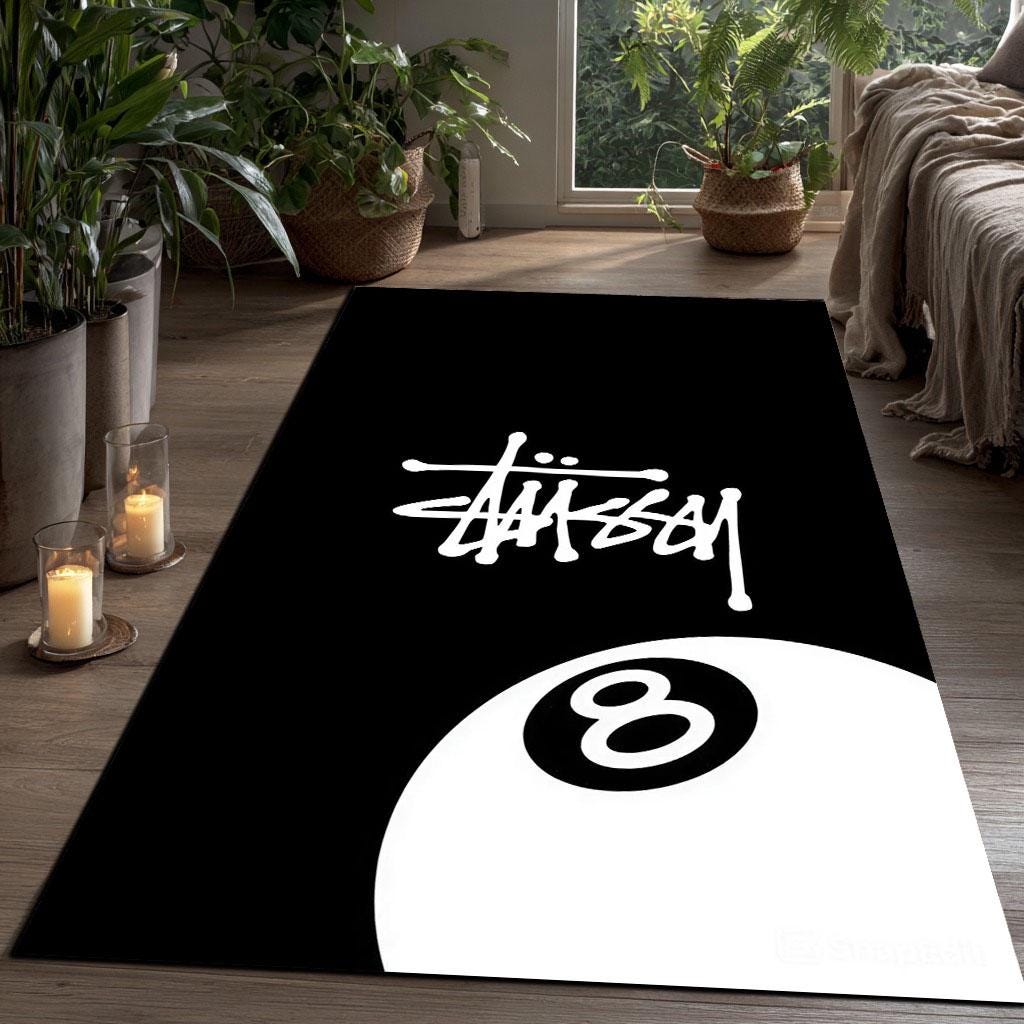 Stussy 8 Ball Rug - Etsy