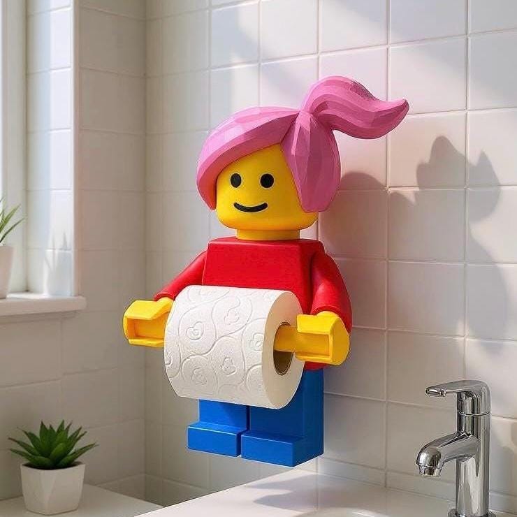 Legos Bathroom Decor
