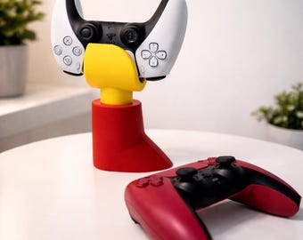 Brick Man Game Controller Stand | Funny 3D Printed Gamer Decor